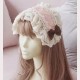 Strawberry Chiffon Lolita Hair Accessory by Milu Forest (MF11)